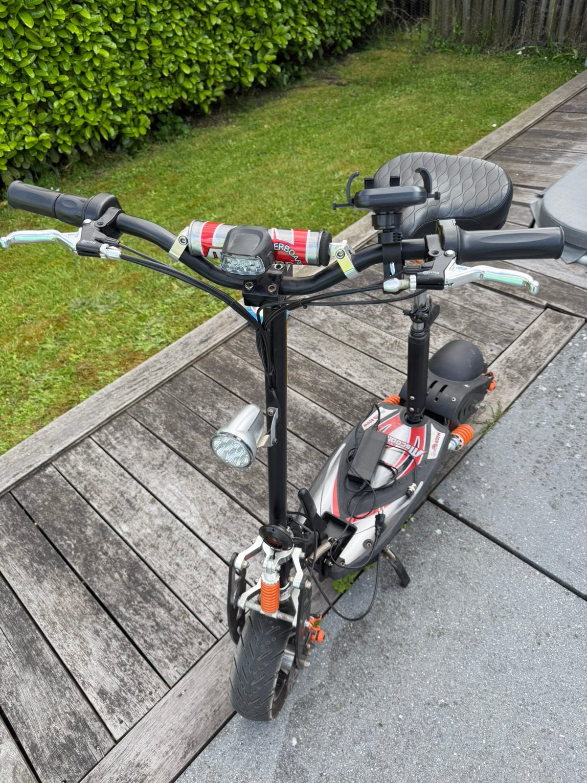 Trottinette électrique Mscooter 800W Siège confort, Enlèvement, Comme neuf, Step électrique (E-scooter)