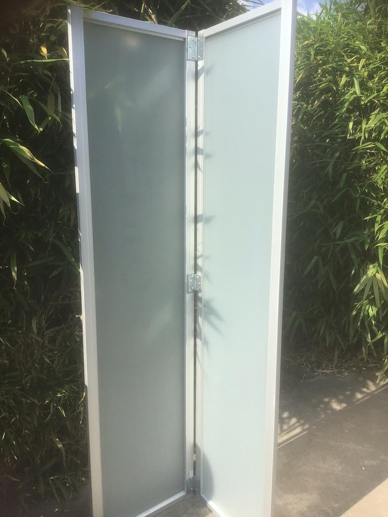 Paravent glas, Ophalen, Gebruikt