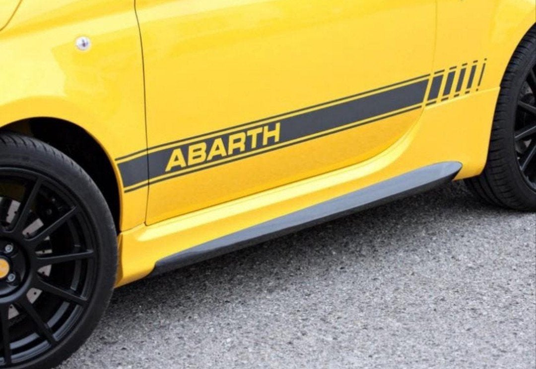 Abarth carbon sideskirts, Autos, Abarth, Particulier, Achat