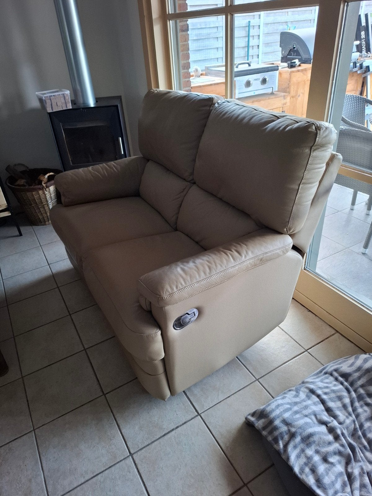 salon 2+3zit 4xrelax, Ophalen, Leer