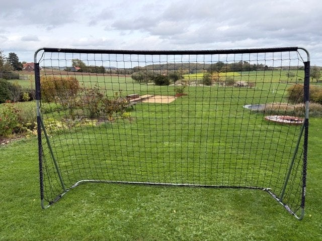 Voetbalgoal + rebounder, Sport en Fitness, Ophalen, Zo goed als nieuw, Overige typen