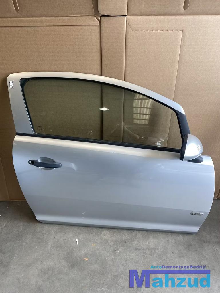 OPEL CORSA D Grijs Z157 Rechts rechter deur portier 3 deurs, Gebruikt, Deur, Opel Automobile GmbH, Kontakt@opel-infoservice.de