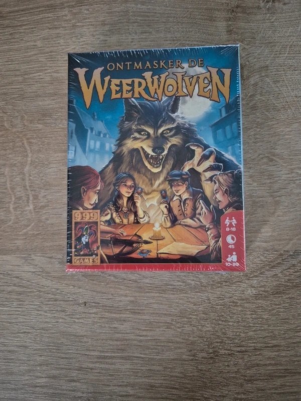 Ontmasker De Weerwolven 999 games sealed, Vijf spelers of meer, Ophalen of Verzenden, Nieuw, 999 games