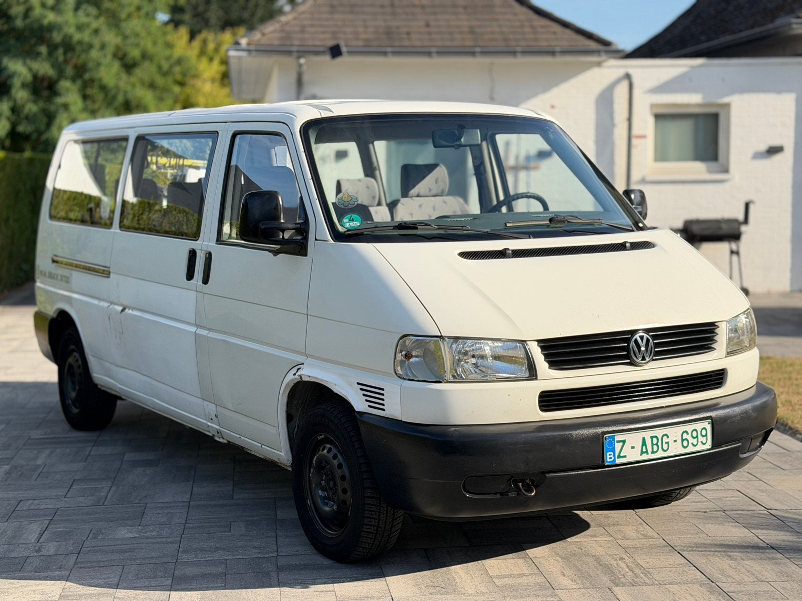 Vw T4 Caravelle 2.5i ** 9 plaatsen ** Automaat ** Airco **, Autos, Volkswagen, Achat, Entreprise, Carnet d'entretien, Automatique