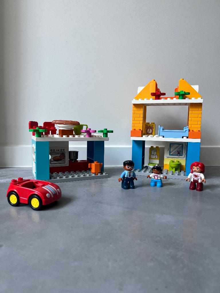 Lego duplo familiehuis: nieuwstaat!, Kinderen en Baby's, Speelgoed | Duplo en Lego, Zo goed als nieuw, Duplo, Complete set, Ophalen of Verzenden