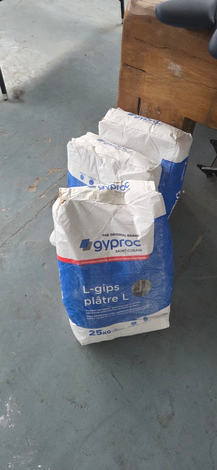 3x L-Gips nieuw, Doe-het-zelf en Bouw, Ophalen, Nieuw