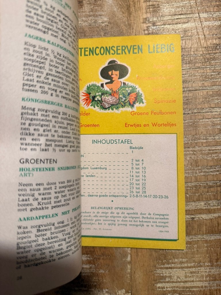 Keus van Gewestelijke recepten en nationale gerechten 1955, Livres, Enlèvement ou Envoi, Utilisé, Autres types