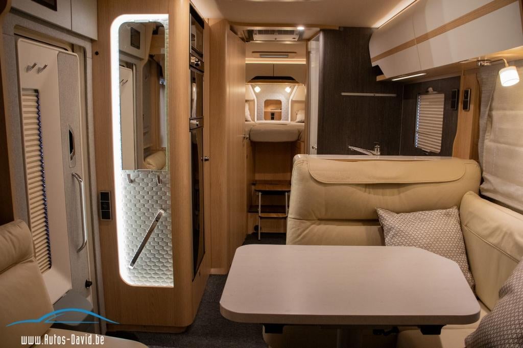 Hymer B780 MasterLine Mercedes-Benz Integral Aut. 5 lits, Caravanes & Camping, Camping-cars, Entreprise, Intégral, Automatique