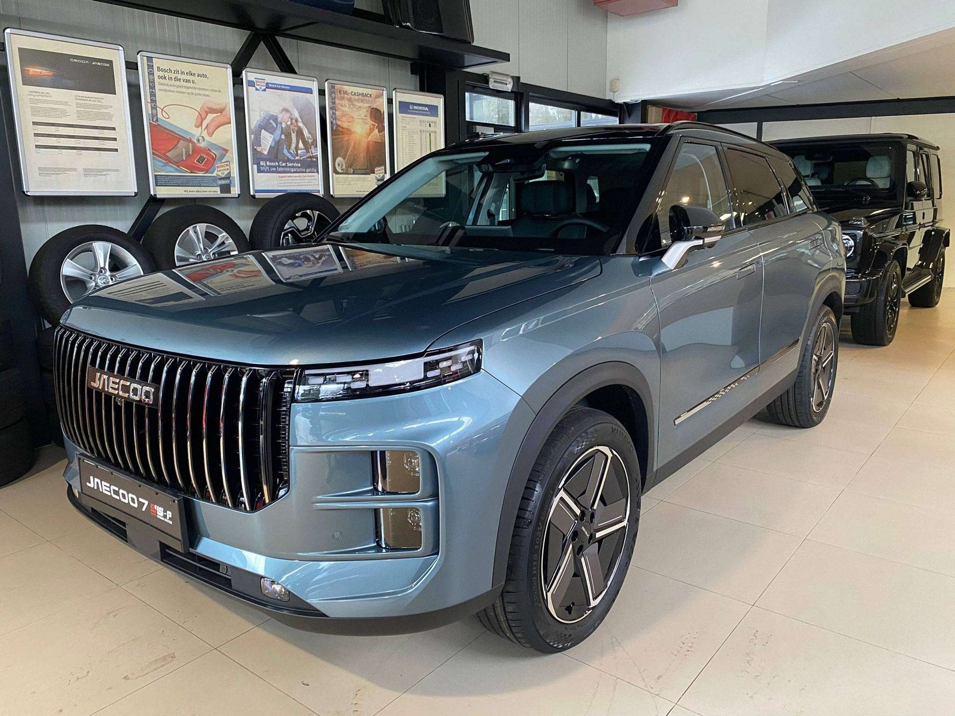 Jaecoo J7 PHEV Exclusive 7 jaar garantie -€3000 Super deal, Autos, Neuf, Entreprise, Hybride rechargeable, Noir