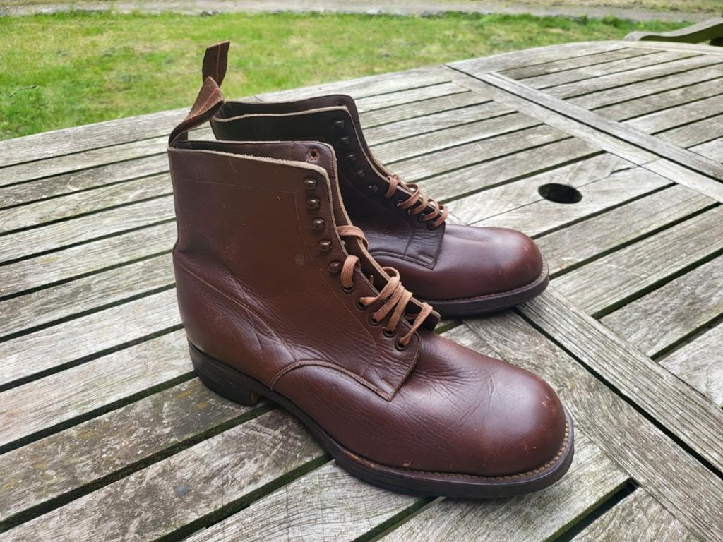Chaussures d'officier ABBL, Collections, Enlèvement ou Envoi
