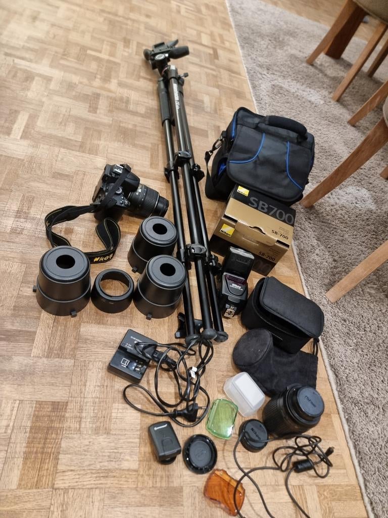 Nikon D5000 Digitale Camera, Audio, Tv en Foto, Ophalen, Zo goed als nieuw, Spiegelreflex, Nikon