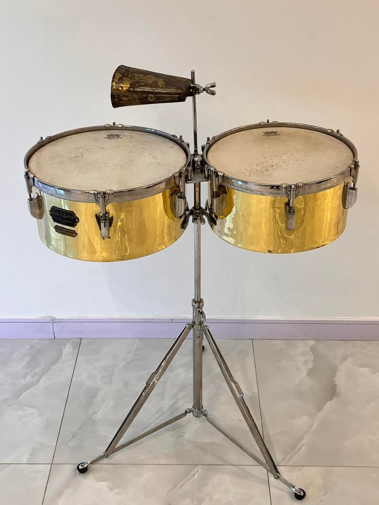 Timbales vintage Leedy & ludwig, Ophalen, Gebruikt