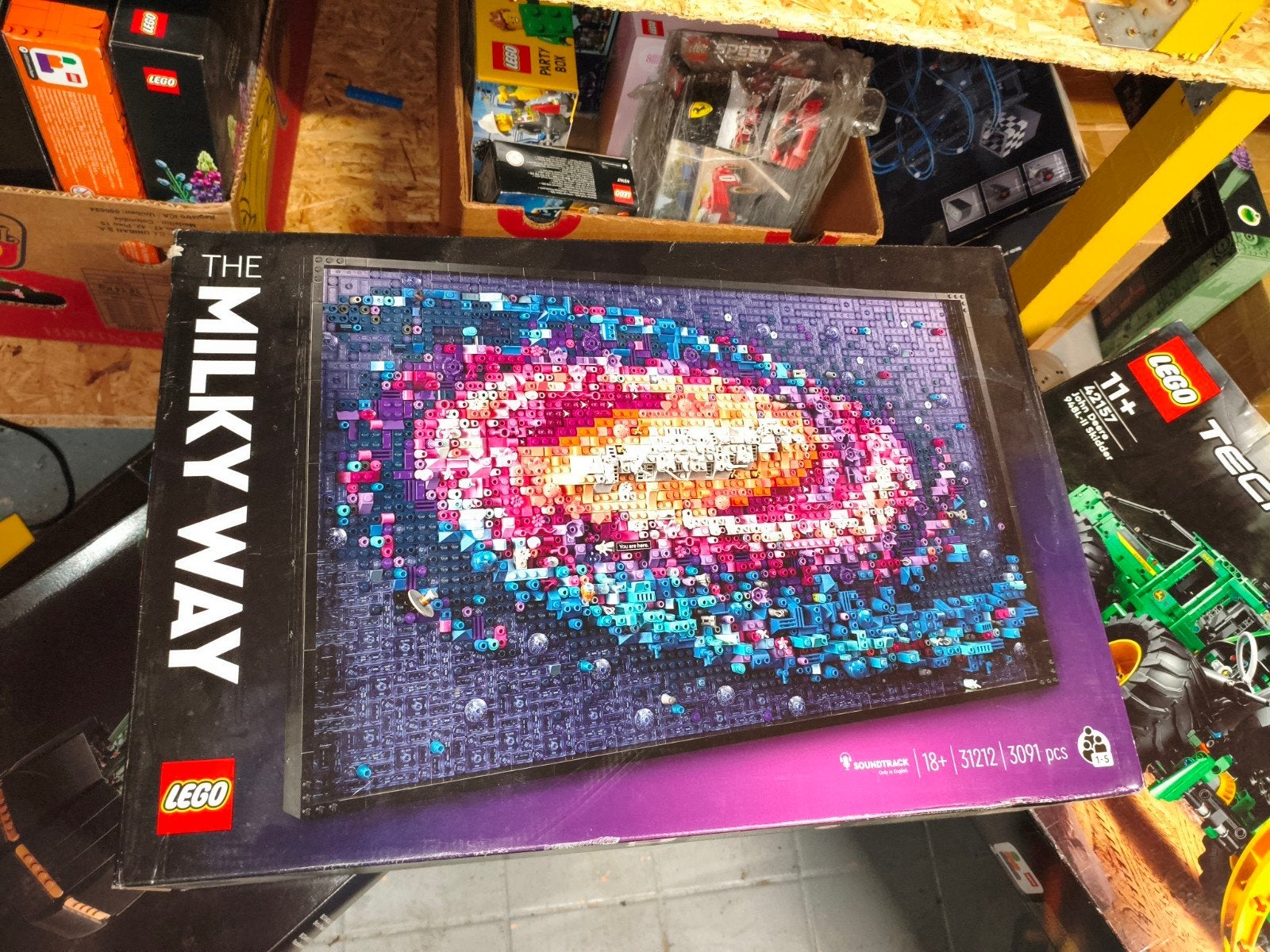 Lego milky way nieuw, Enlèvement, Lego