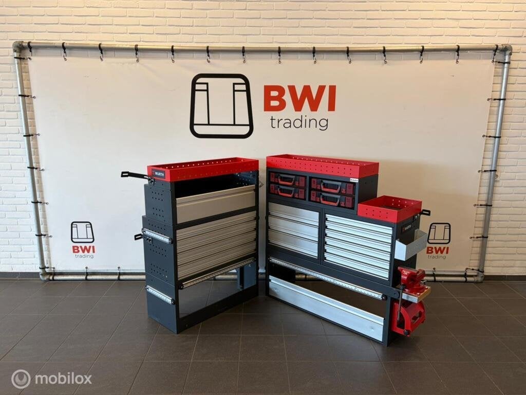 Würth set bedrijfswageninrichting L+R nieuwe inrichting, Auto diversen, Ophalen of Verzenden