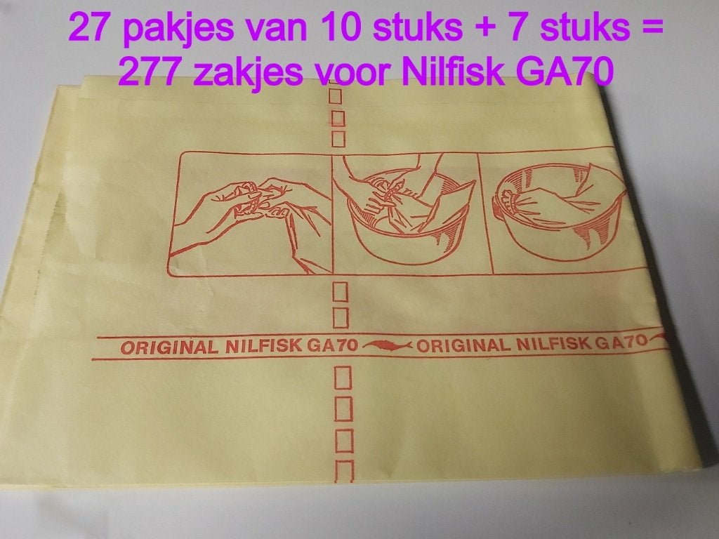 Stofzuigerzakken Nilfisk, Neuf, Enlèvement, Autres types, Autres marques