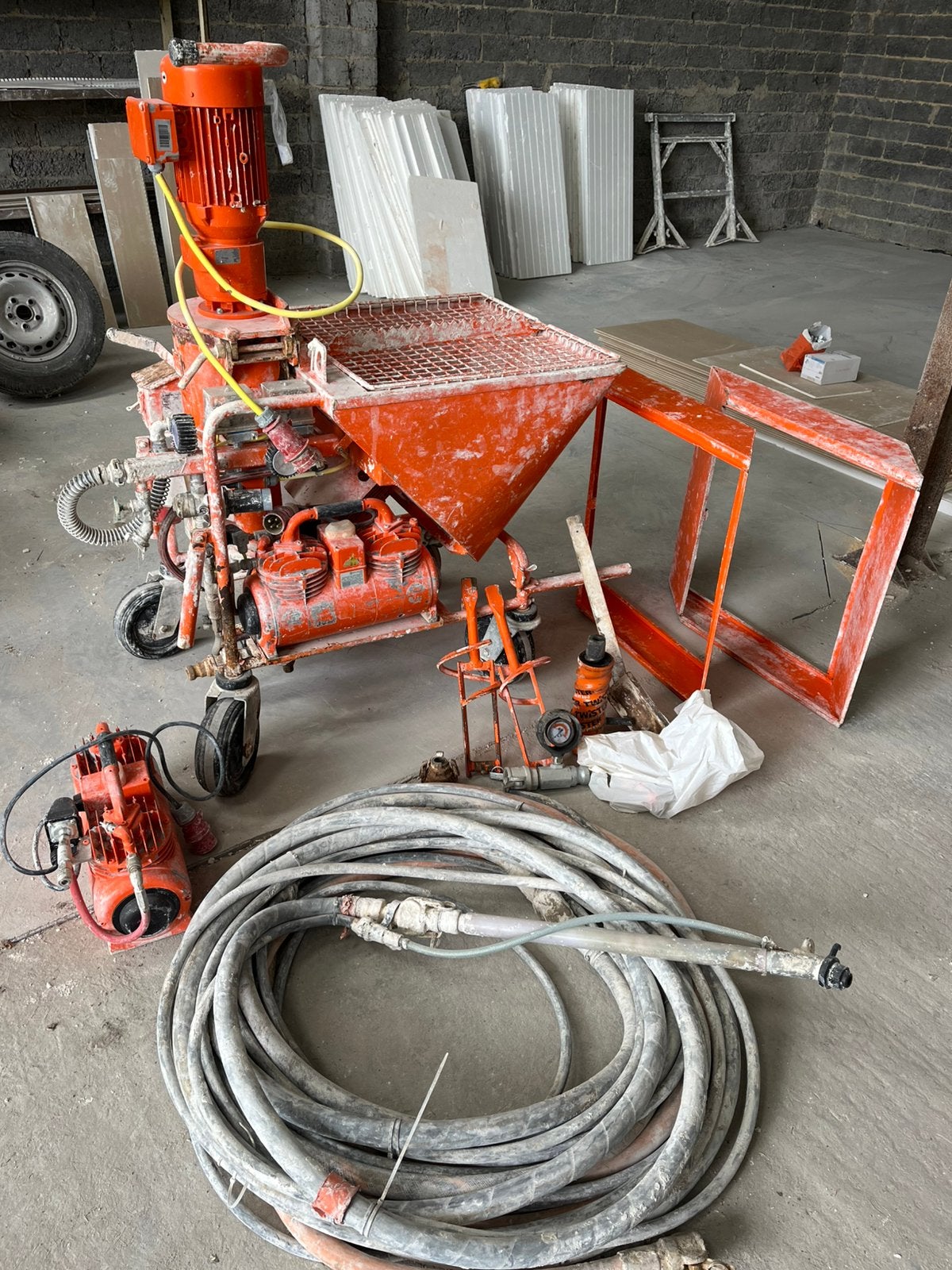 PFT G4  bwj 2008, Doe-het-zelf en Bouw, Ophalen, Gebruikt, IJzer