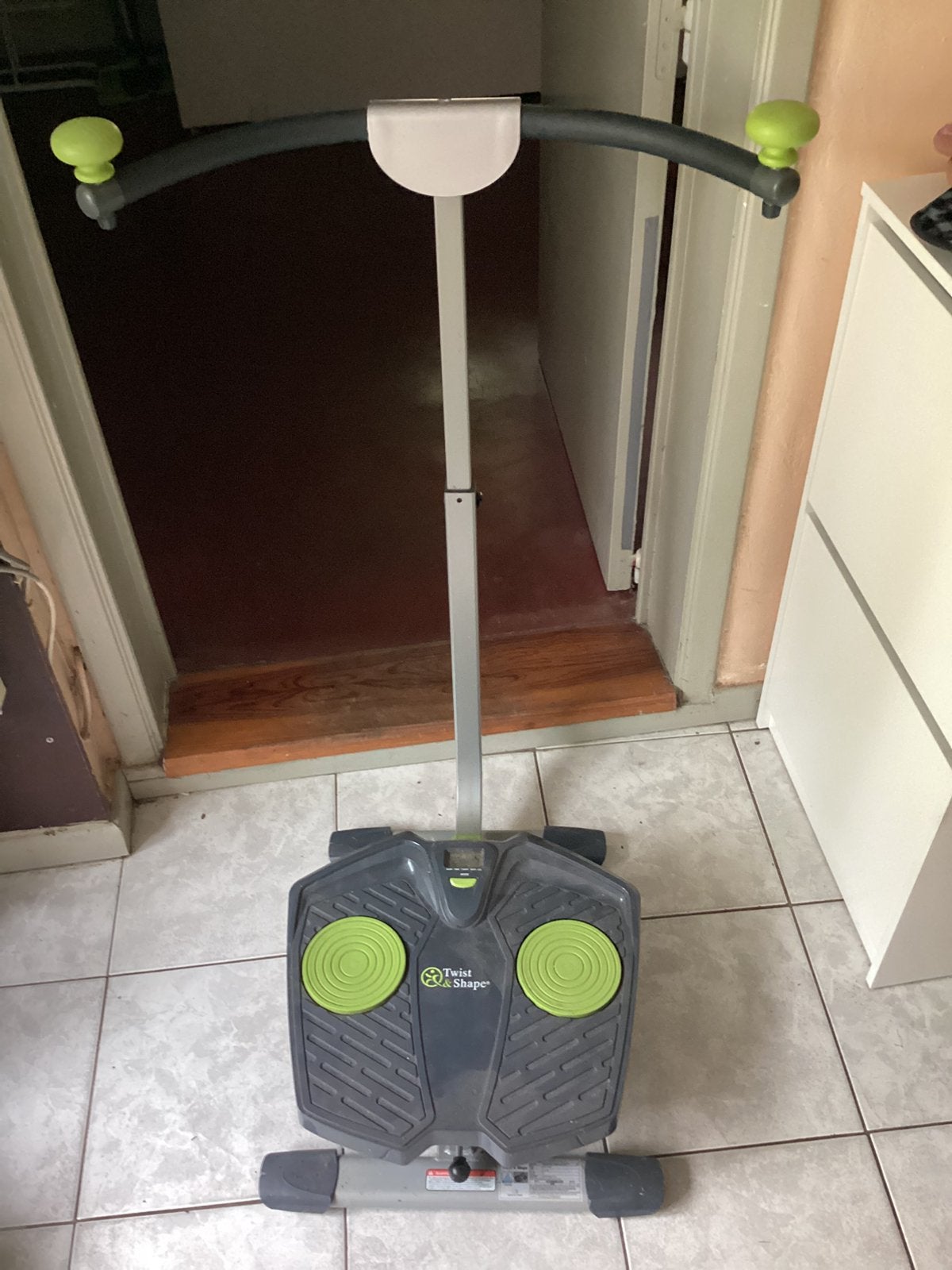Twist and shape fitness apparaat, Sport en Fitness, Fitnessmaterialen, Ophalen, Rug