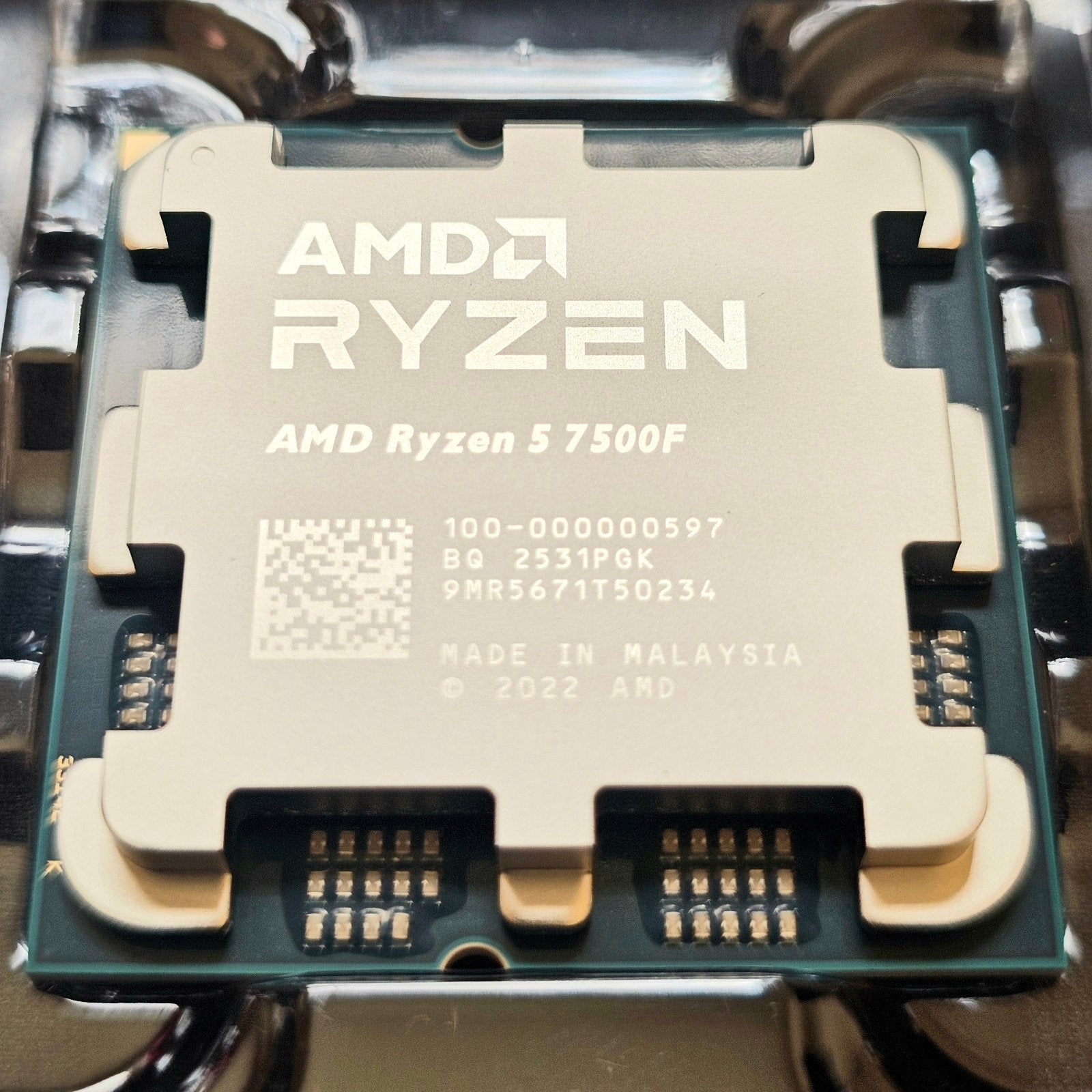AMD R5 7500F (NIEUW), Computers en Software, Moederborden, Nieuw, DDR5, AM5, Aucun