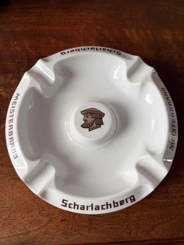 Cendrier vintage Scharlachberg Meisterbrand XL, Enlèvement ou Envoi