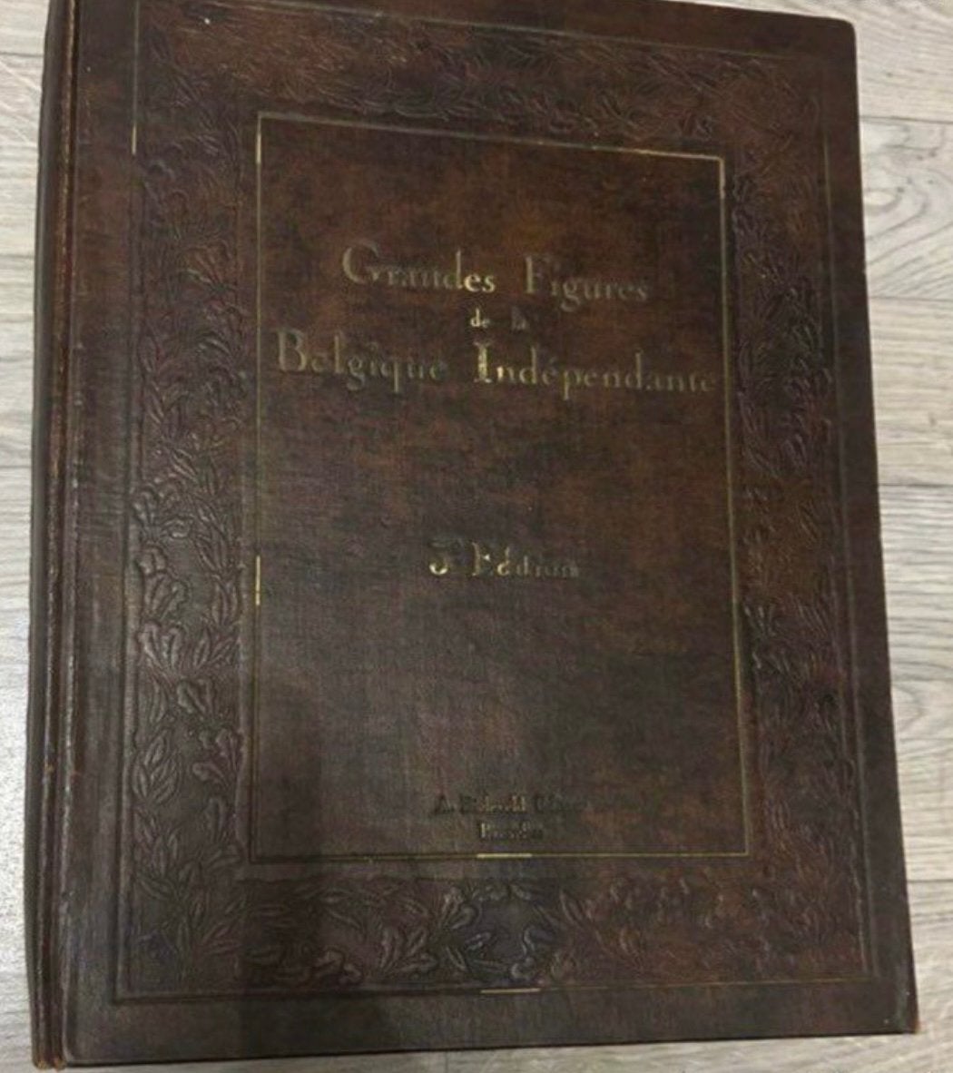 Oud boek Figures of Independent Belgium, Ophalen