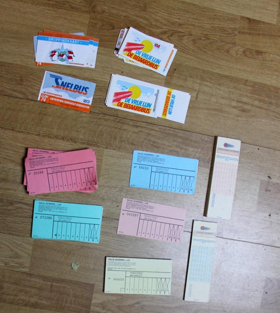 Allerhande van het openbaar vervoer NMVB en De Lijn, Ophalen of Verzenden