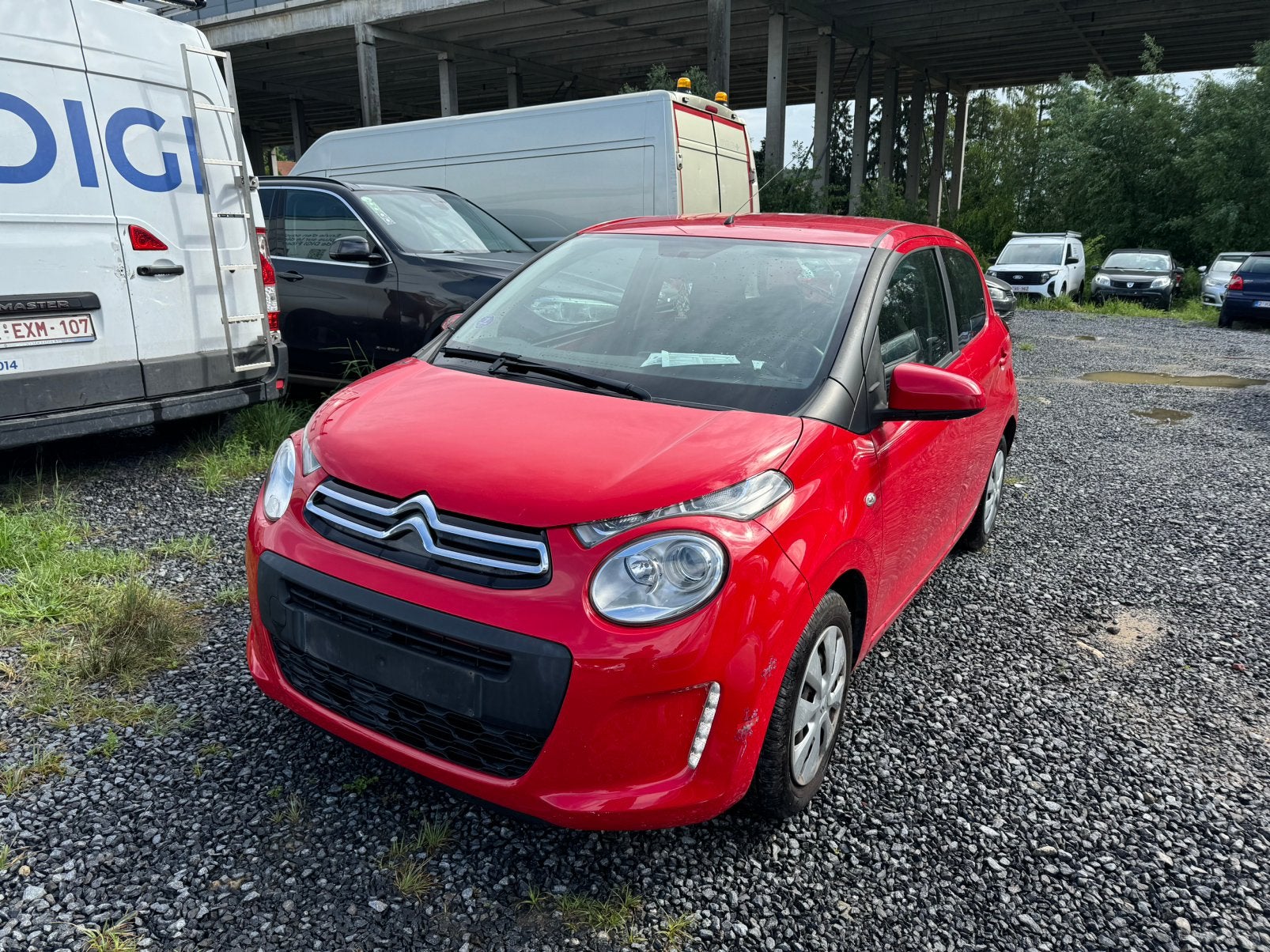 CITROEN C1, Autos, Citroën, Rouge, Achat, 998 cm³, Euro 6