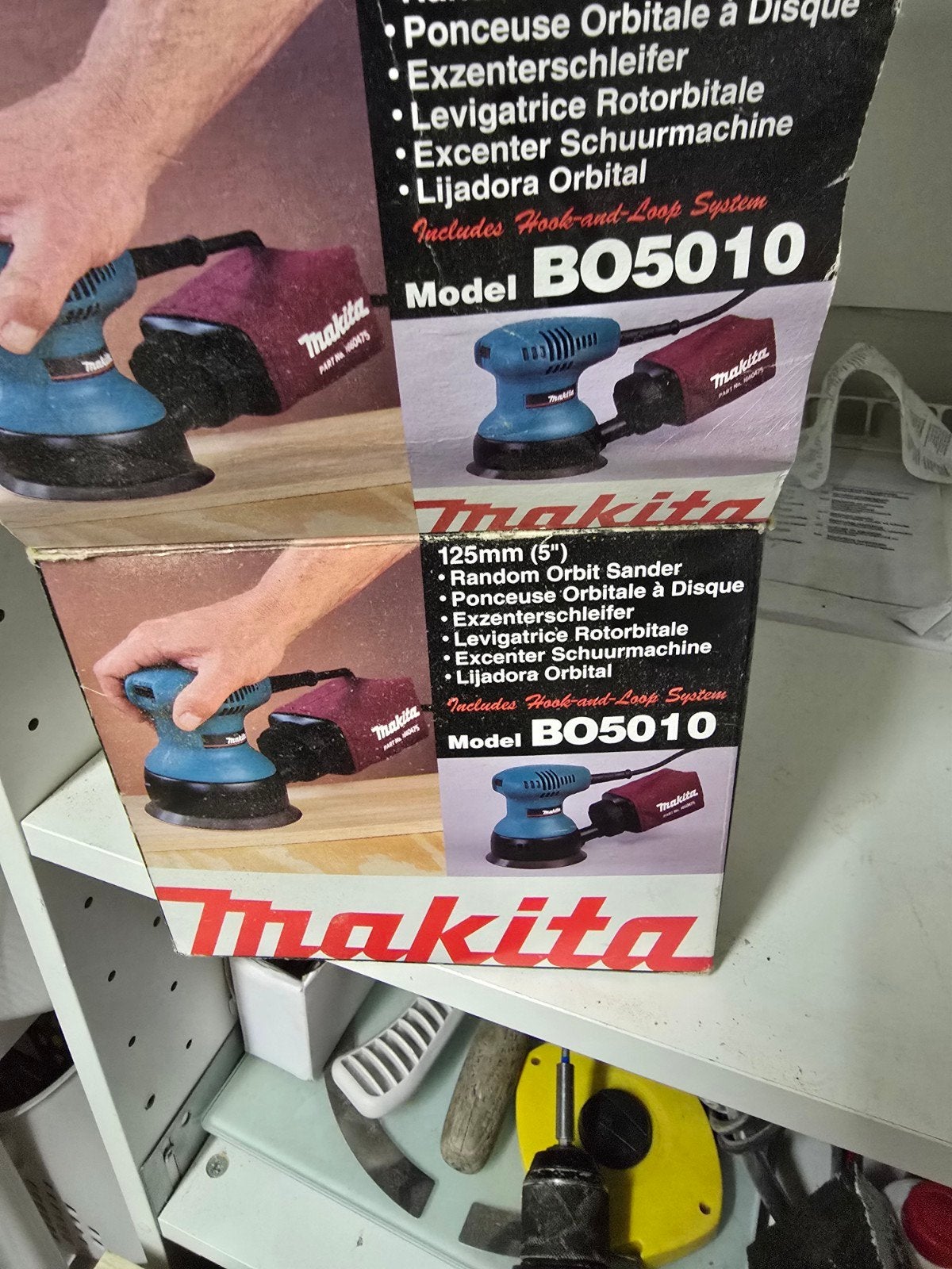 makita schuurmachine, Bricolage & Construction, Outillage | Ponceuses, Enlèvement, Utilisé, 600 à 1200 watts, Ponceuse circulaire