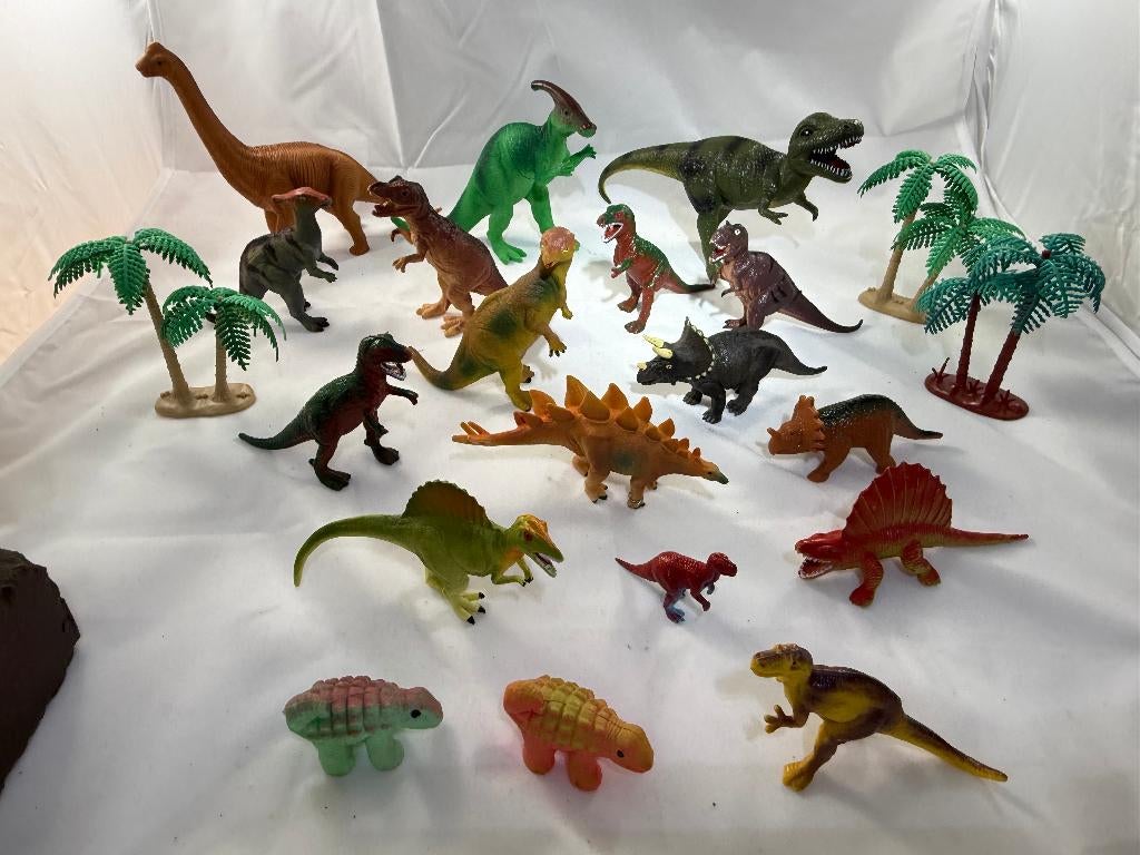 Groot lot dinosaurussen, Kinderen en Baby's, Speelgoed | Actiefiguren, Ophalen of Verzenden, Gebruikt