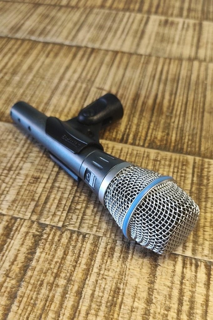 Shure Beta 87A, Ophalen, Gebruikt, Zangmicrofoon