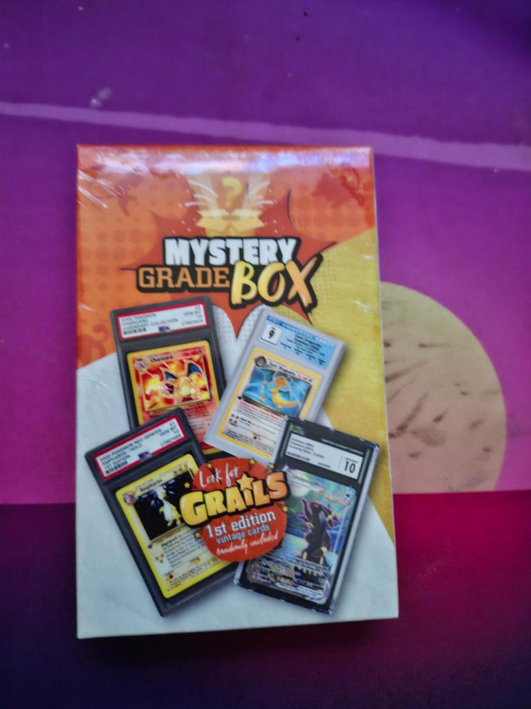 pokemon mystery grade box sealed, Enlèvement