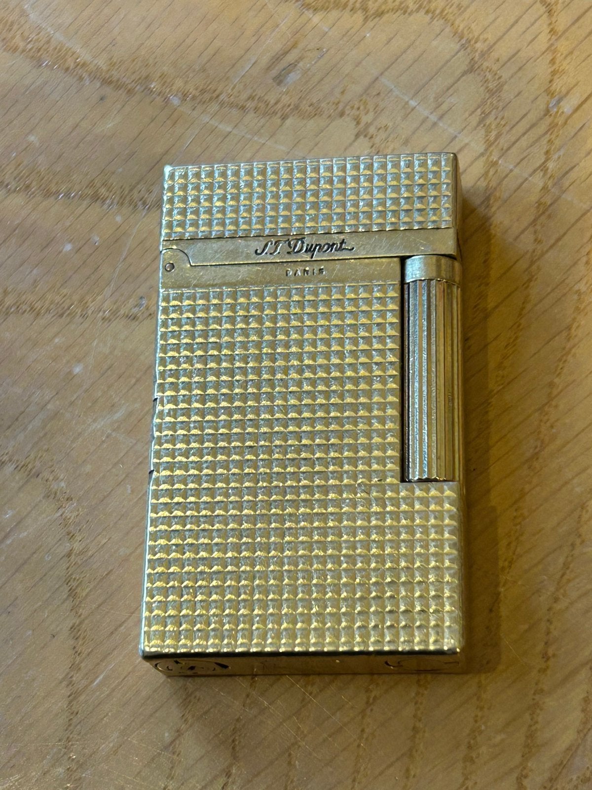 Briquet Aansteker St Dupont, Collections, Enlèvement ou Envoi, Utilisé, Briquet