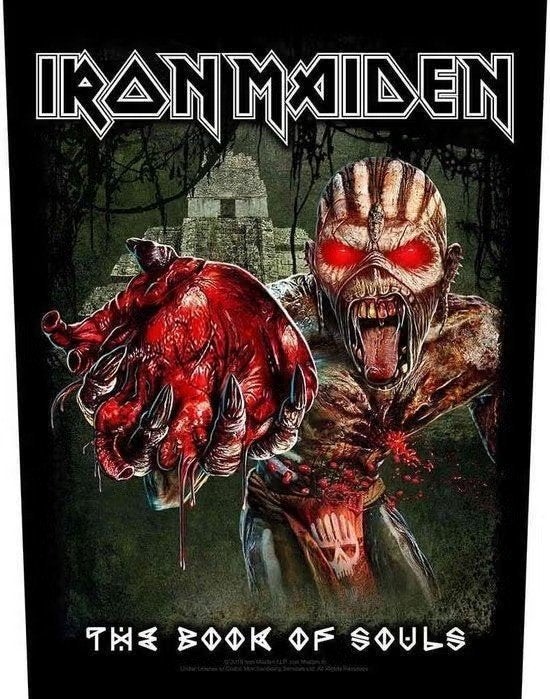 Iron Maiden - Eddies Heart Backpatch officiële merchandise, Enlèvement ou Envoi, Neuf