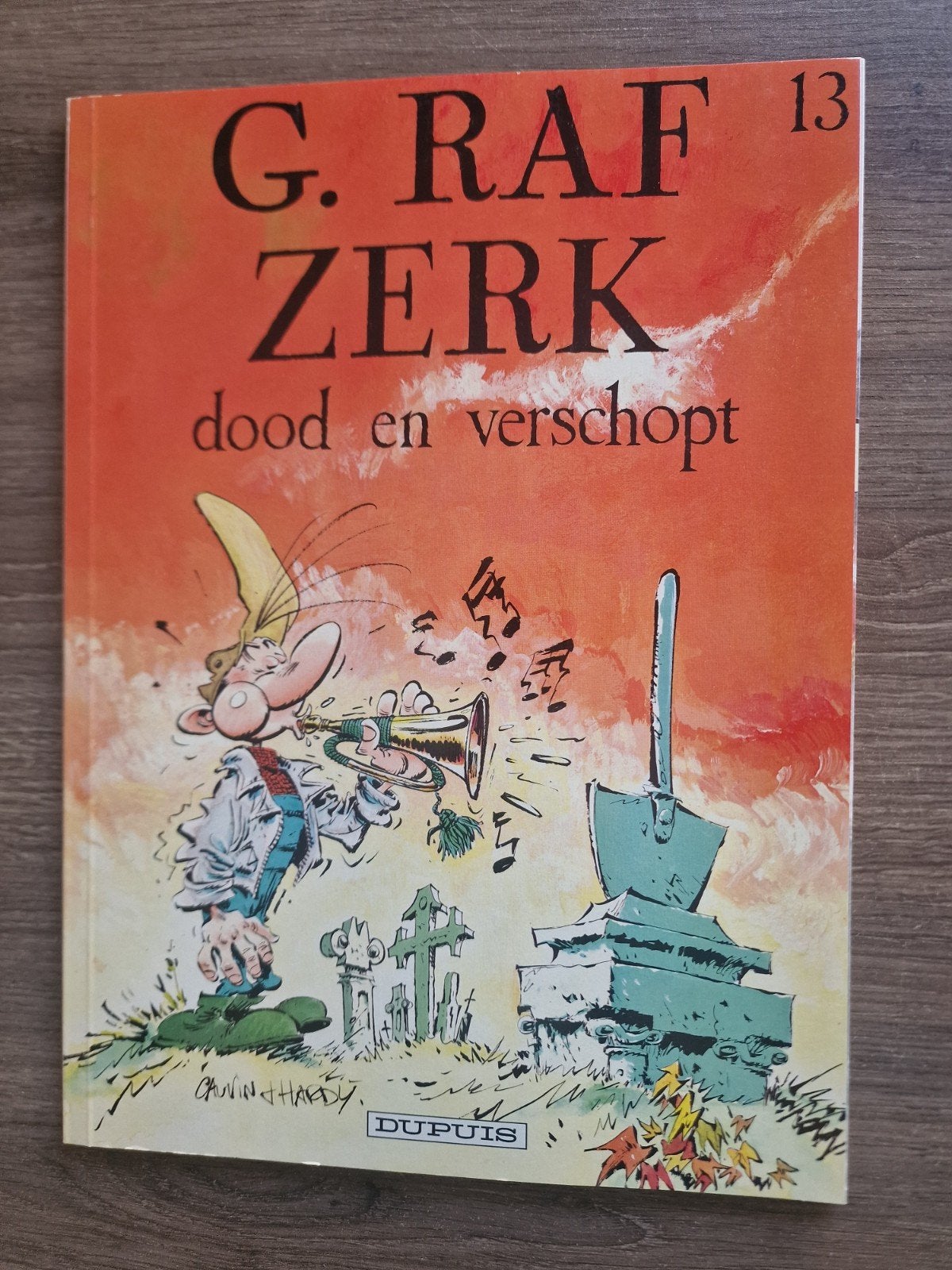 strips. G. Raf zerk, Boeken, Ophalen of Verzenden, Zo goed als nieuw, Cauvin + Hardy, Meerdere stripboeken