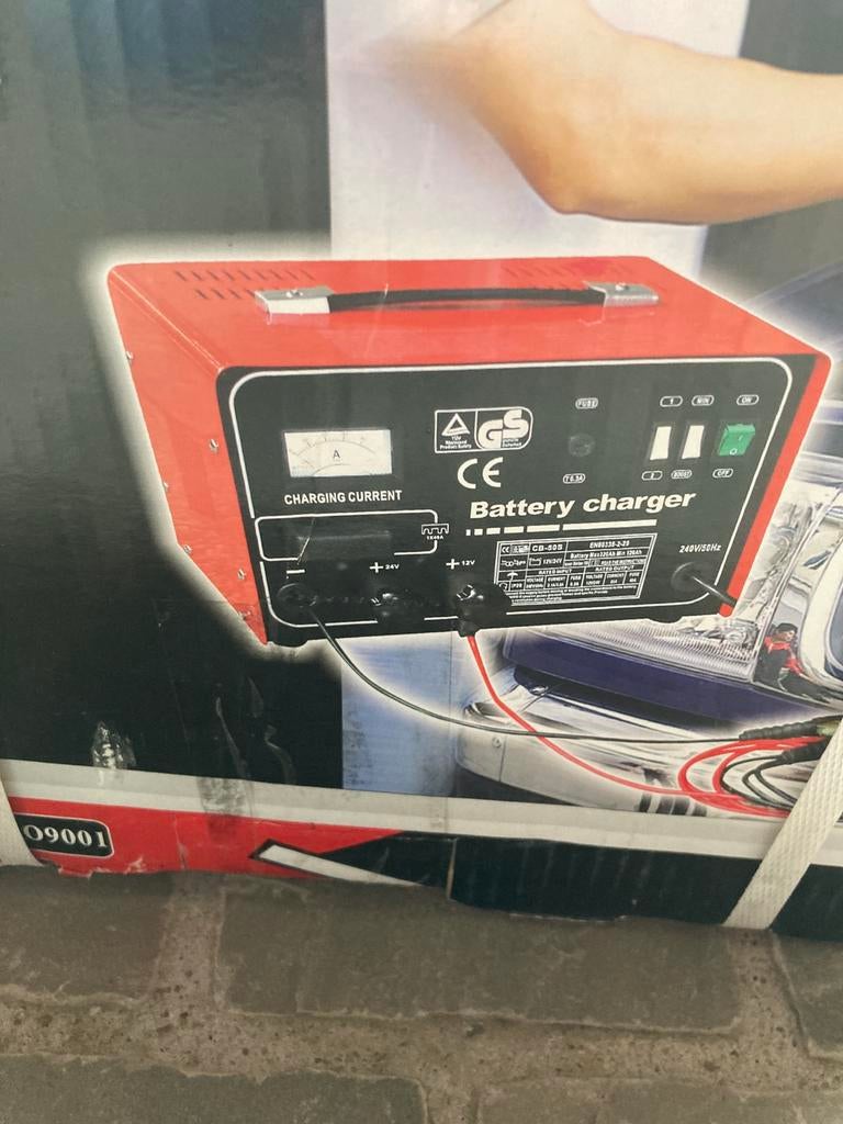 Batterijlader 12/24 v nieuw, Ophalen, Nieuw