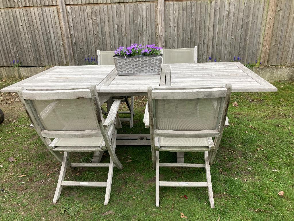 Set de jardin en teck, Neuf, Chaise, Salons de jardin, Enlèvement