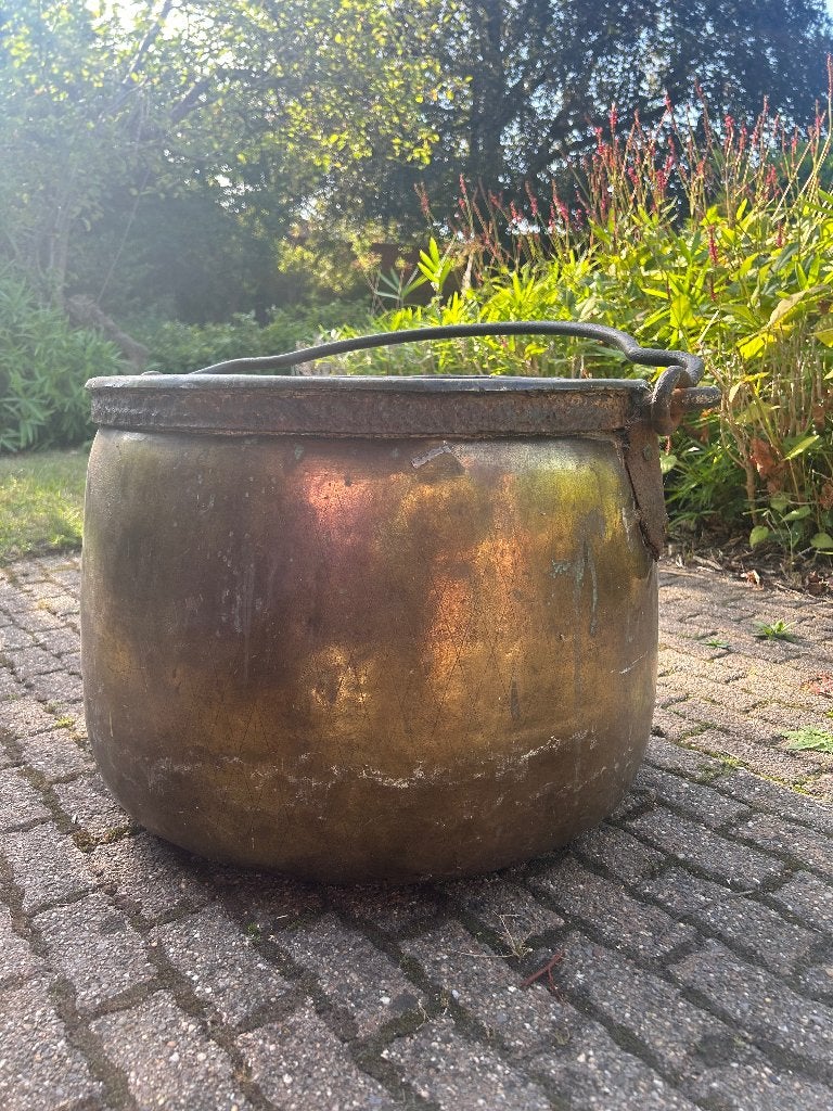 Koperen ketel met deksel, Ophalen, Koper