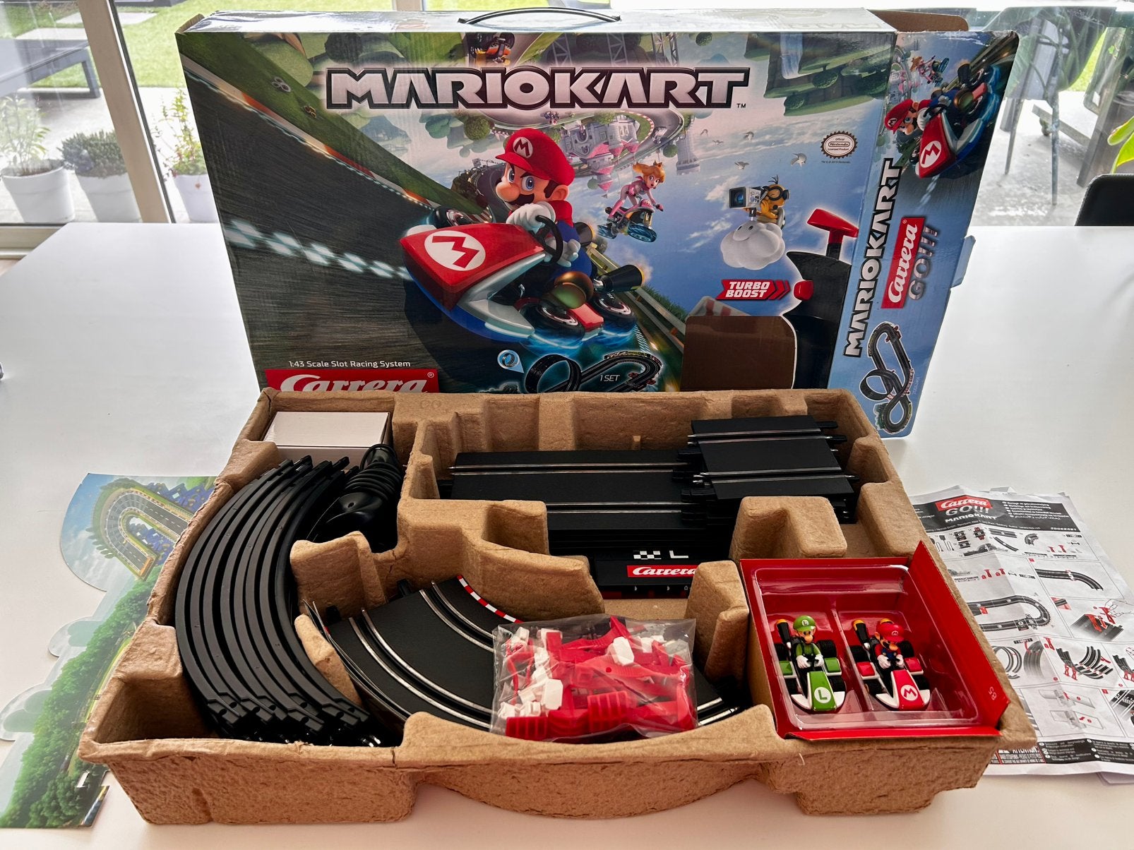 Mario Kart racebaan, Ophalen, Gebruikt, Racebaan, Carrera
