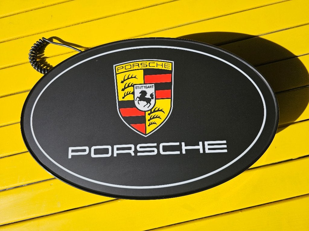 Porsche pub lichtbak, Ophalen of Verzenden, Nieuw, Lichtbak of (neon) lamp
