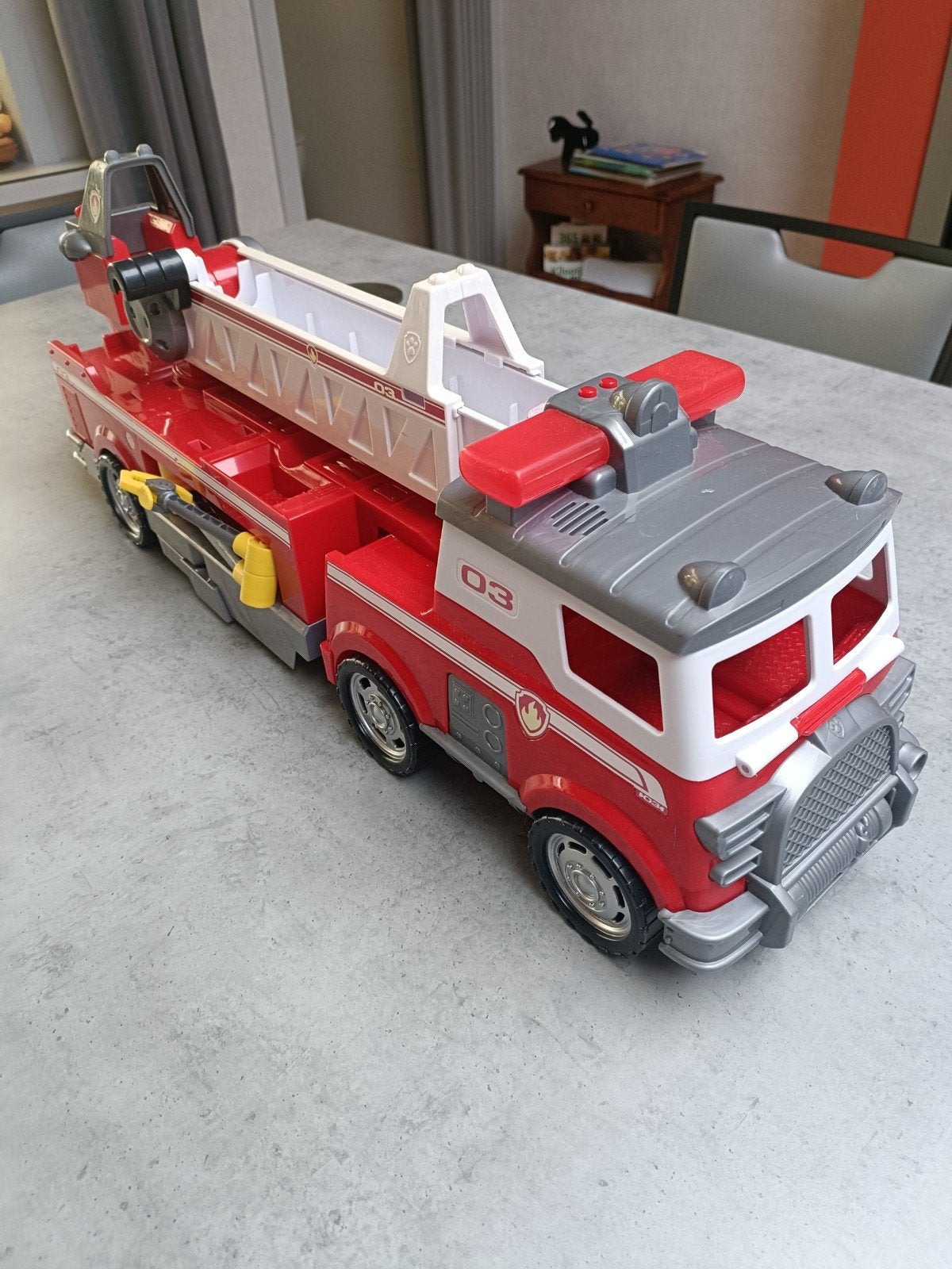 Brandweerwagen Paw Patrol, Ophalen, Zo goed als nieuw