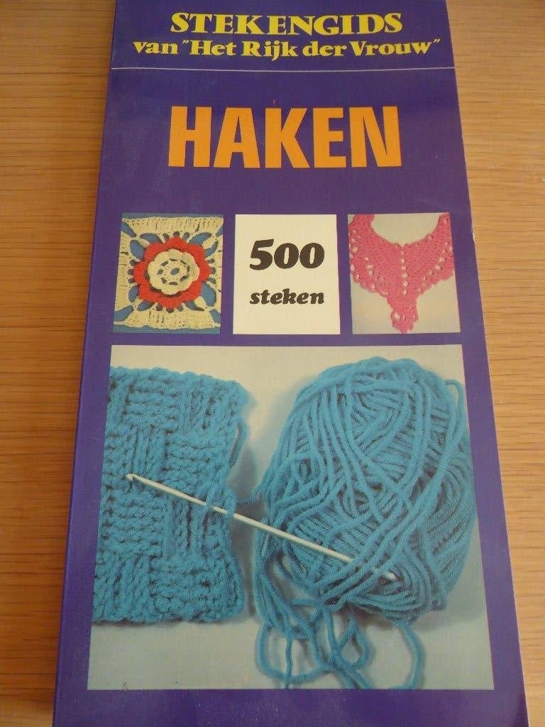 Boek "Stekengids Haken", Boeken, Ophalen of Verzenden, Gelezen, Breien en Haken, Zie beschrijving