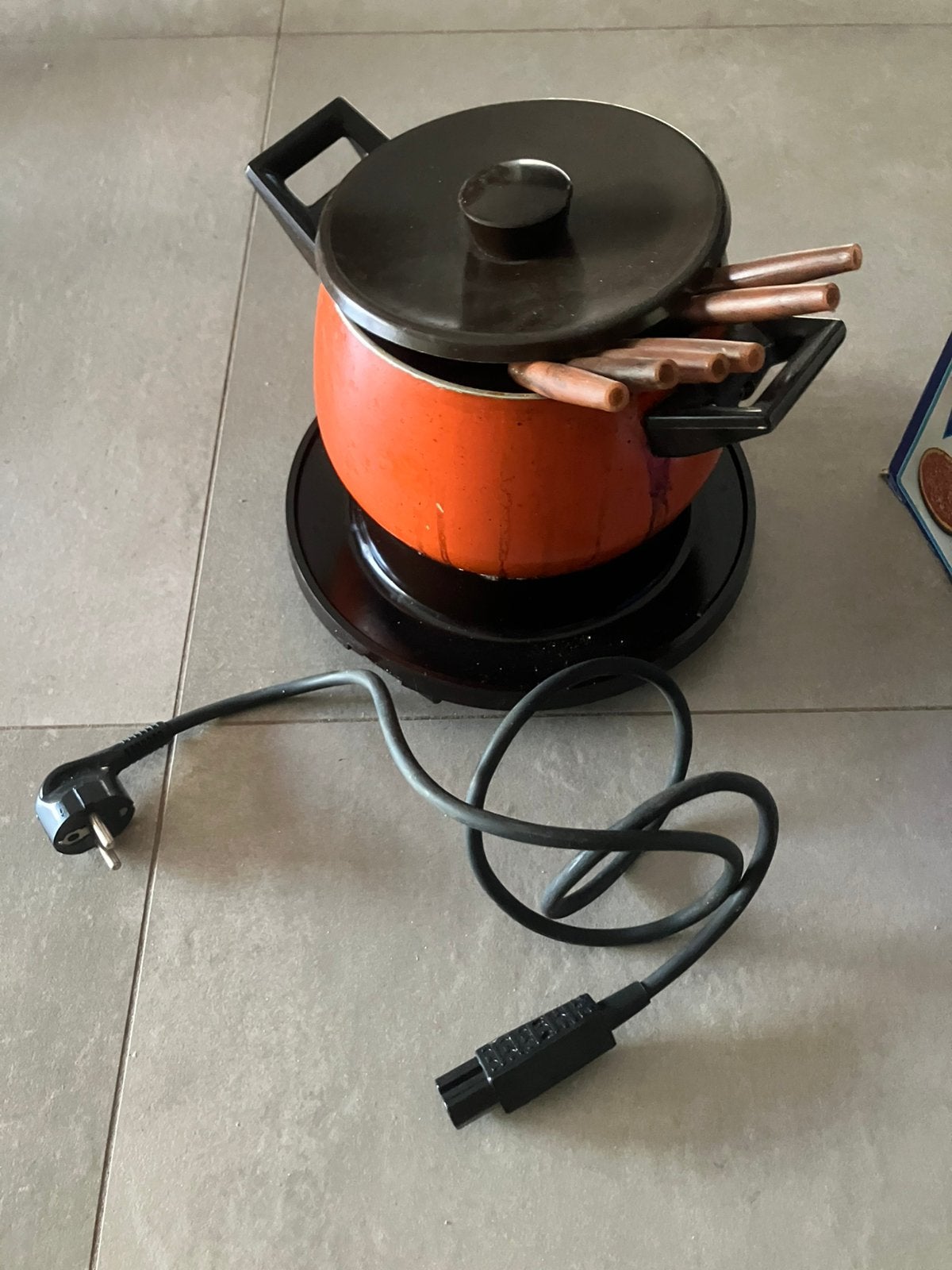 Fondeu set, Elektronische apparatuur, Fonduesets, Ophalen, Gebruikt