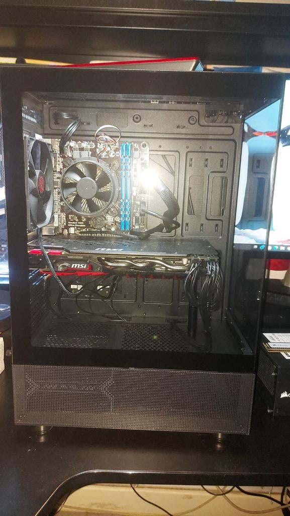 PC Gaming I7-4790-LGA1150/GTX1070(8Gb)/16GbRam/SSD240Gb/550W, 256 GB, Avec carte vidéo, Reconditionné, Gaming