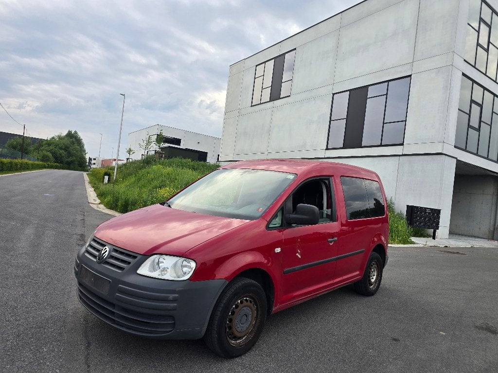 Volkswagen Caddy 1.9sdi - 03/2007 - Multispace, Auto's, Bedrijf, 1896 cc, Te koop, Rood