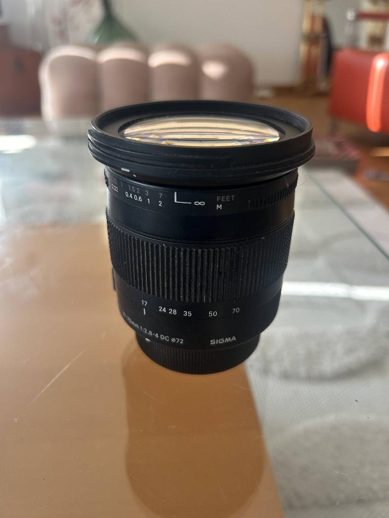 Sigma Objectif 17-70 mm NIKON, Audio, Tv en Foto, Ophalen of Verzenden, Zo goed als nieuw, Nikon