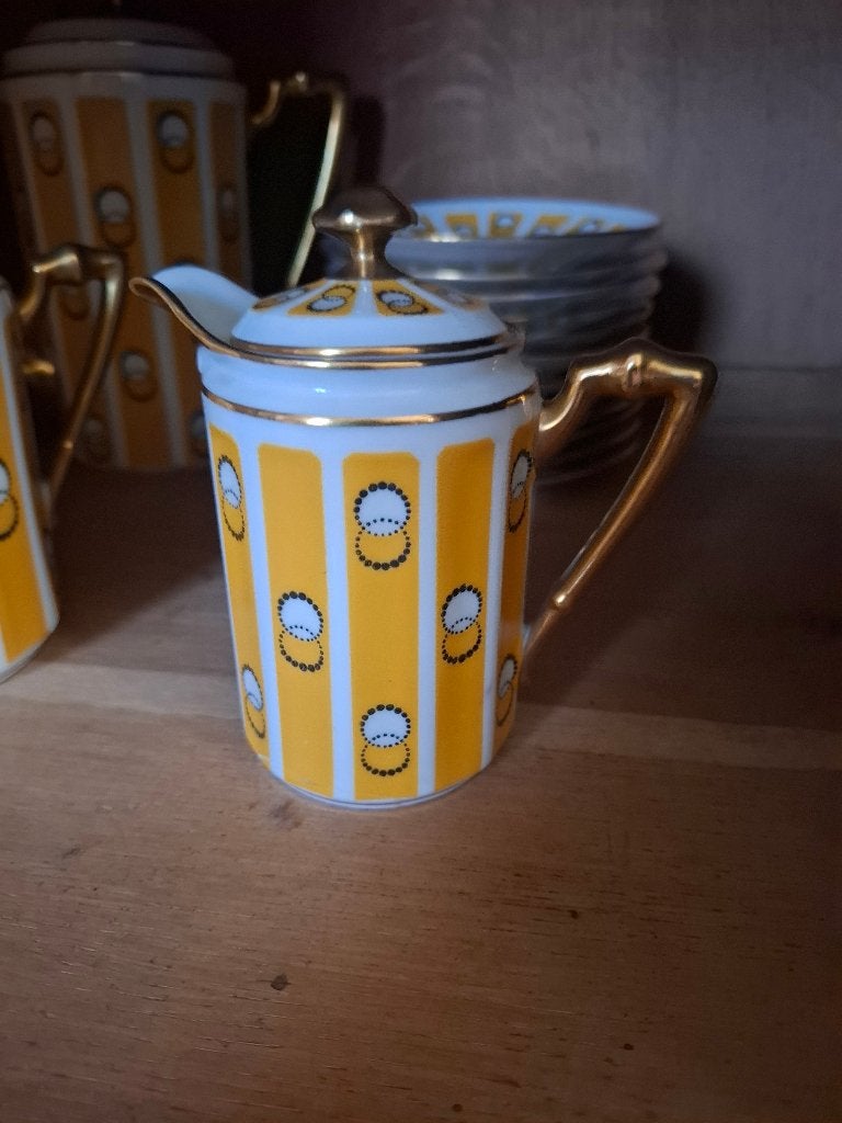 Service à café art déco Chabrol et Poirier de Limoges, Antiquités & Art, Enlèvement