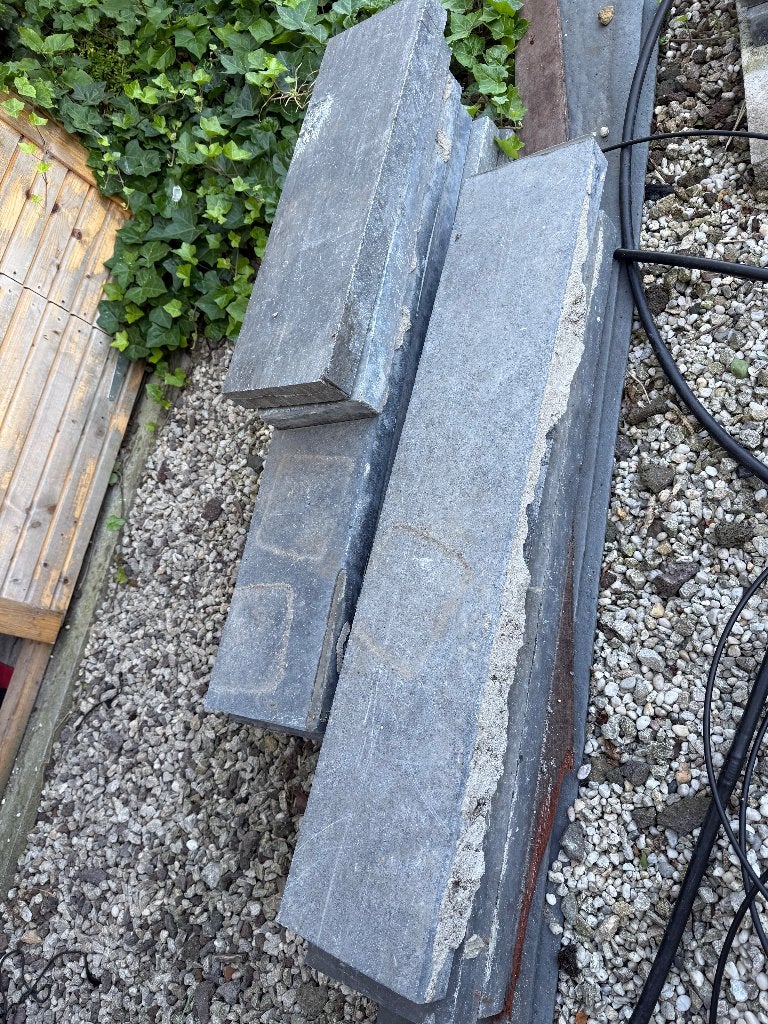 BLAUWSTEEN DALLEN, Tuin en Terras, Tegels en Klinkers, Ophalen