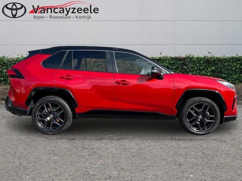 Toyota RAV-4 GR Sport 4X4+afneembare trekhaak+360cam+gps+s, Autos, Rouge, Achat, Noir, 5 portes