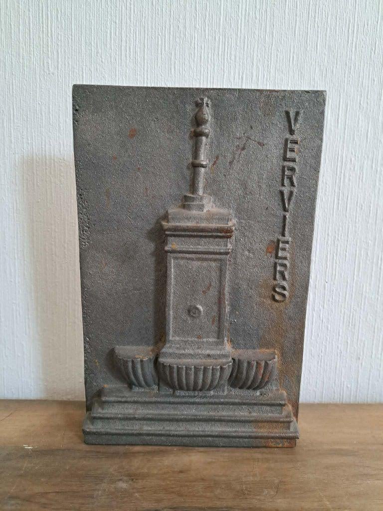 Verviers plaque en fonte, Ophalen of Verzenden