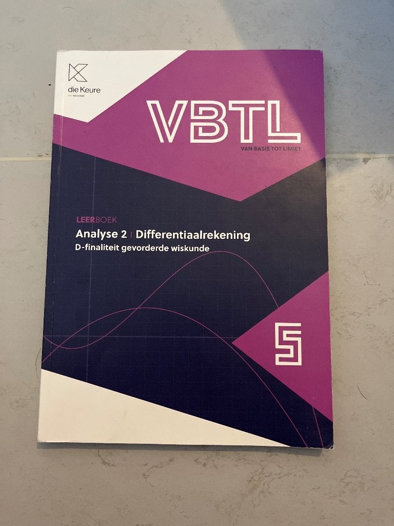 VBTL: Analyse 2, Ophalen, ASO, Die keure, Zo goed als nieuw