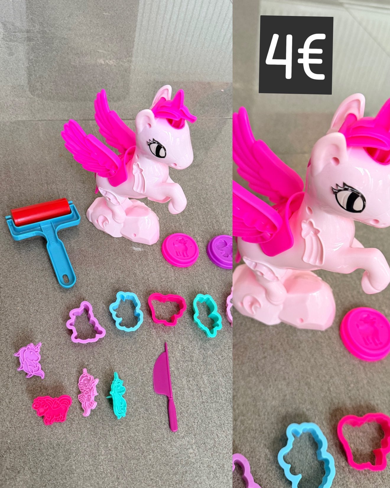 Jouets pour enfants/set en pâte à modeler avec formes, Enlèvement, Comme neuf